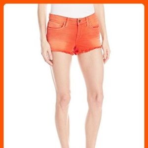 Joe’s Collector’s Edition Orange/Poppy Cuffed Shorts